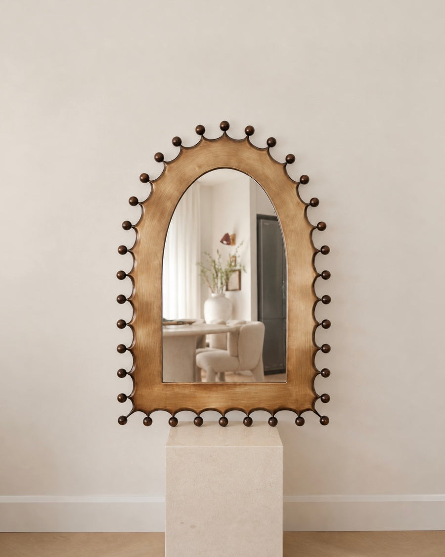 Mexican Punched Tin Hacienda Mirror