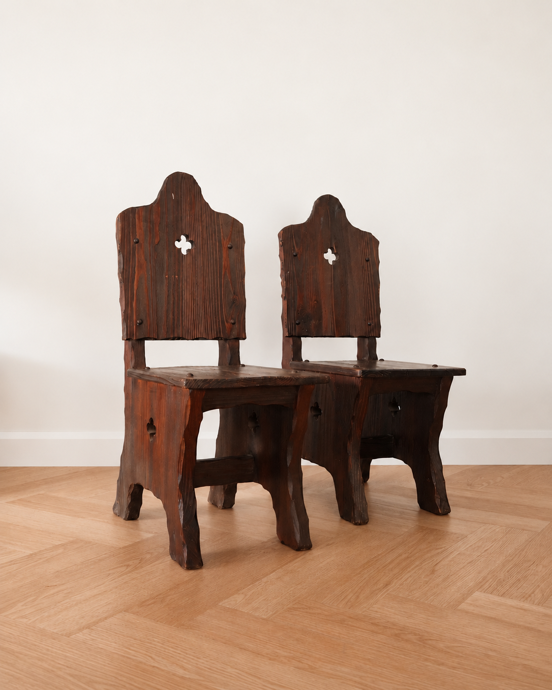 Gothic Timber Chairs