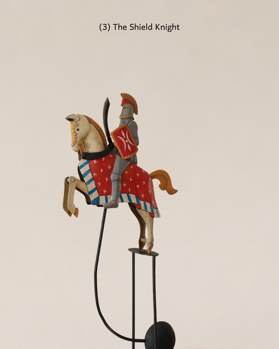 The Shield Knight Vintage Balancing Toy