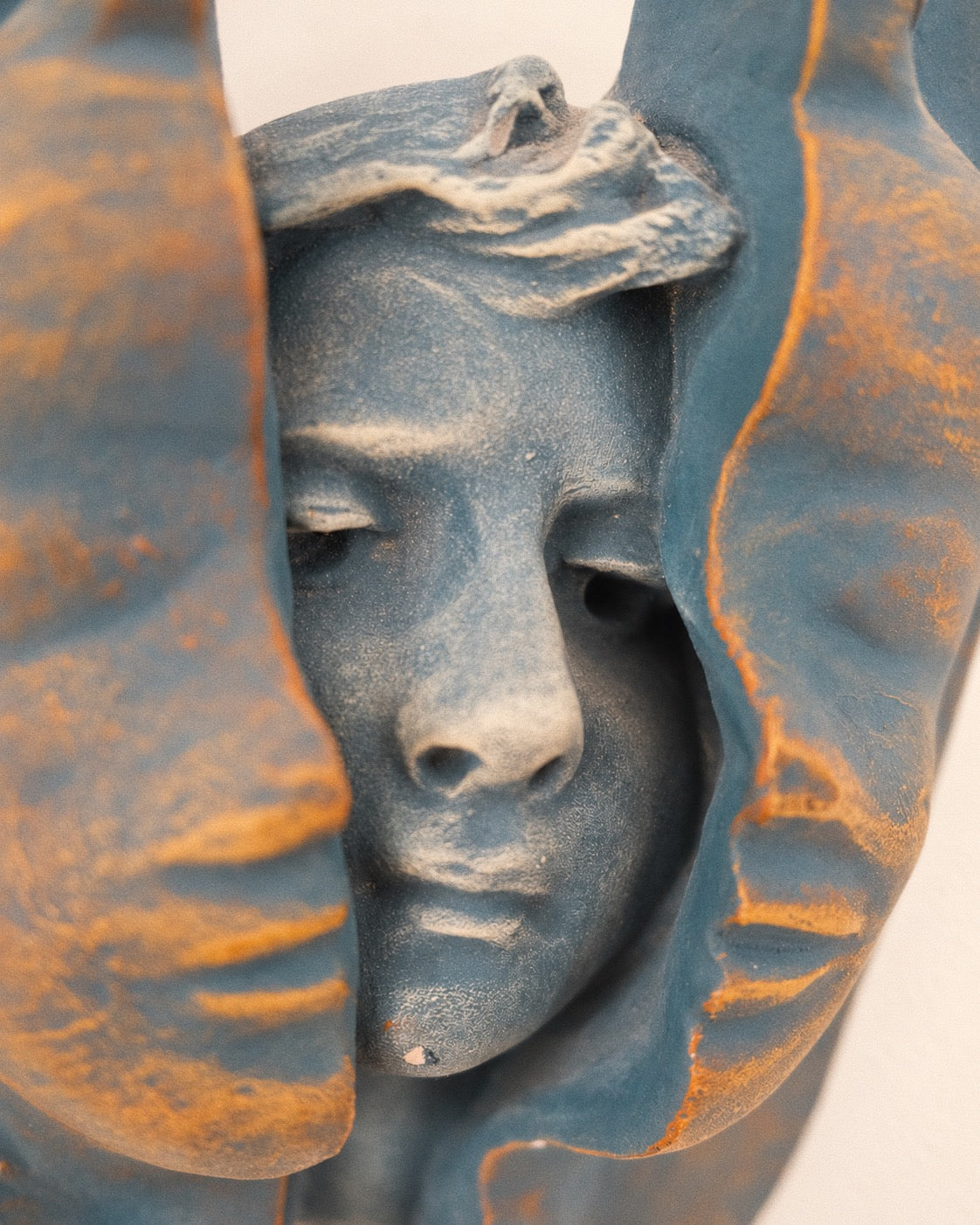 Pitagora Hand-Painted Wall Sculpture