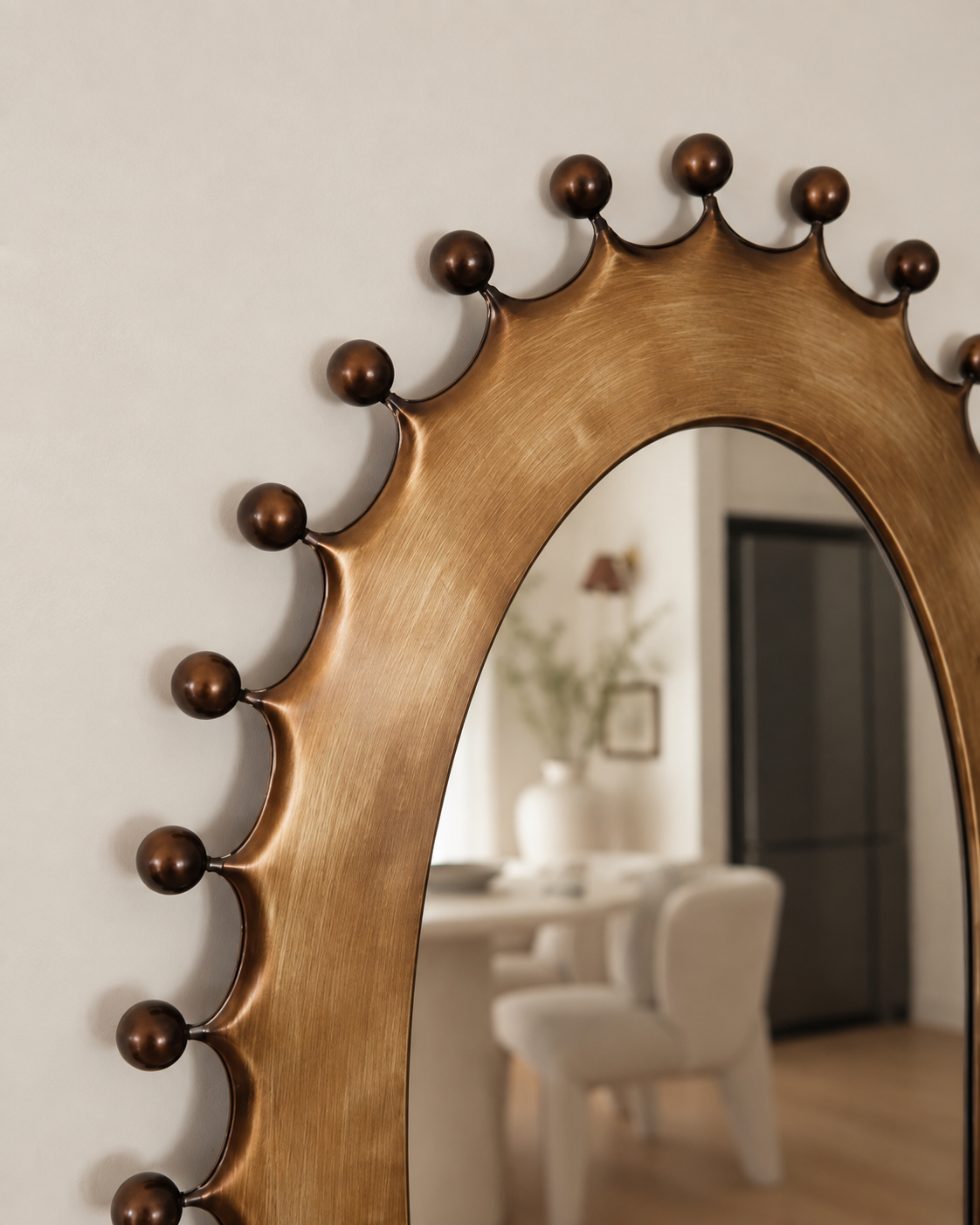 Mexican Punched Tin Hacienda Mirror