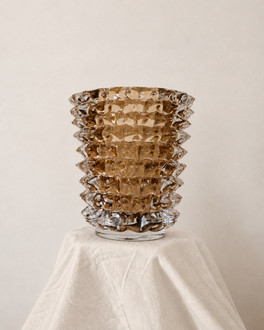 MURANO ROSTRATO-STYLE VASES