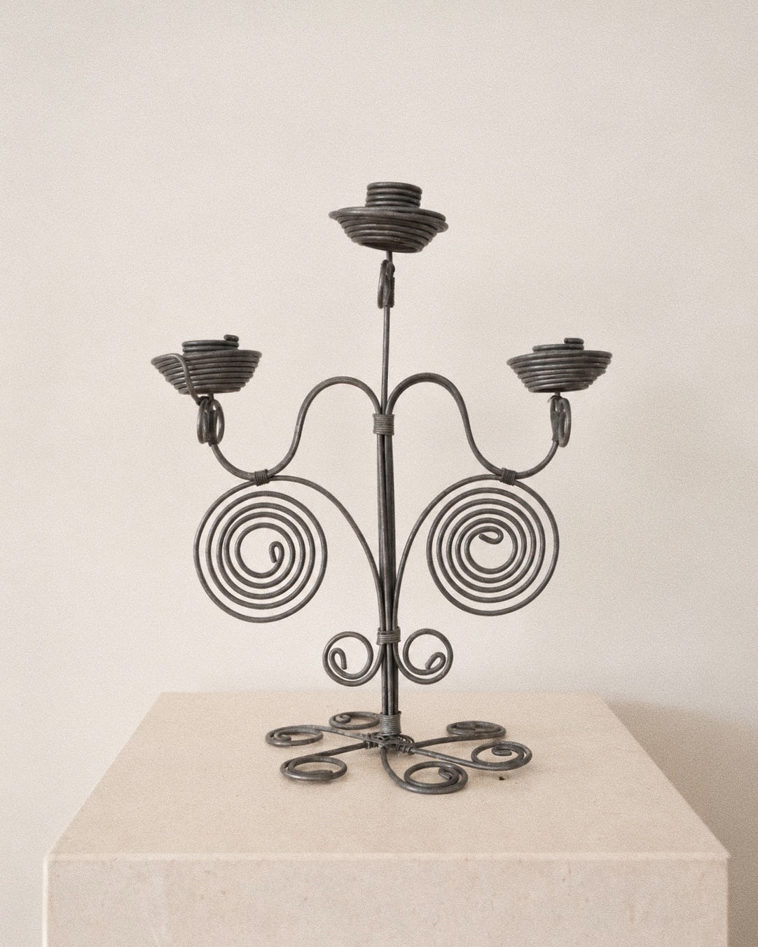 Swirl Candelabra