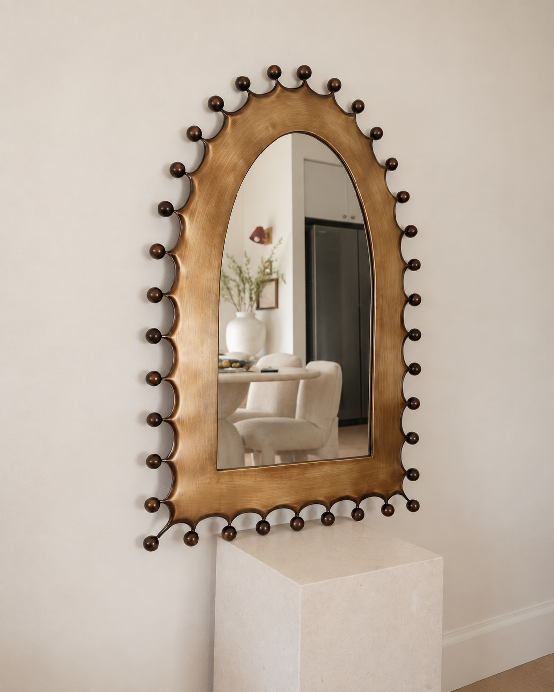 Mexican Punched Tin Hacienda Mirror