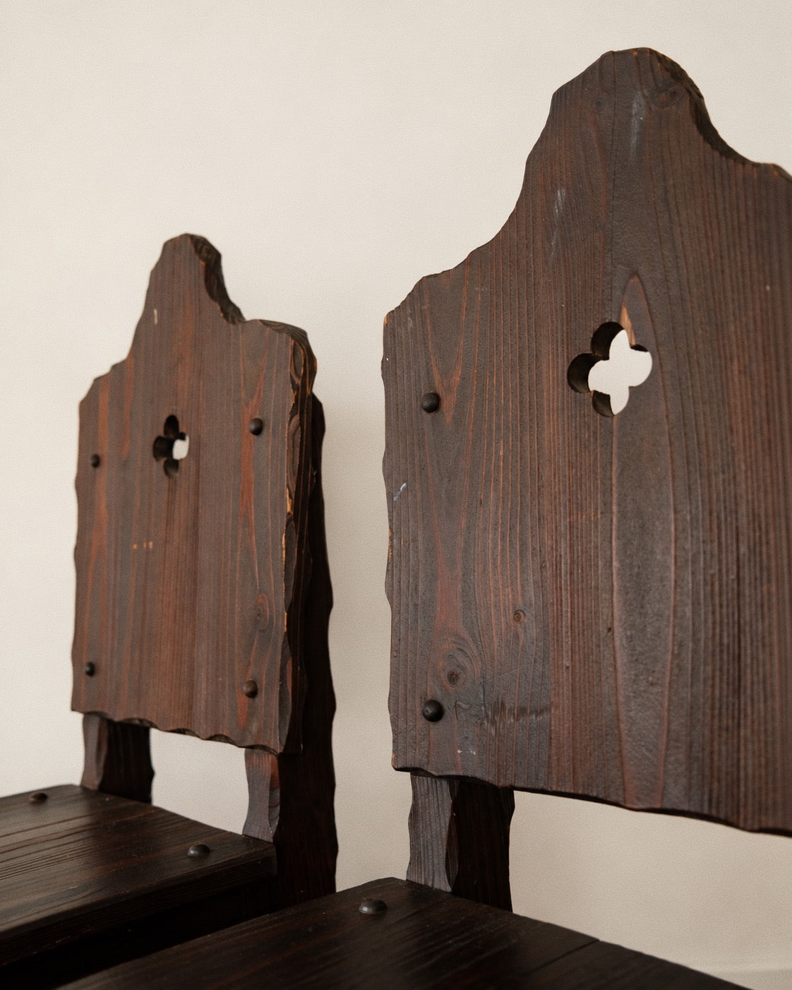 Gothic Timber Chairs