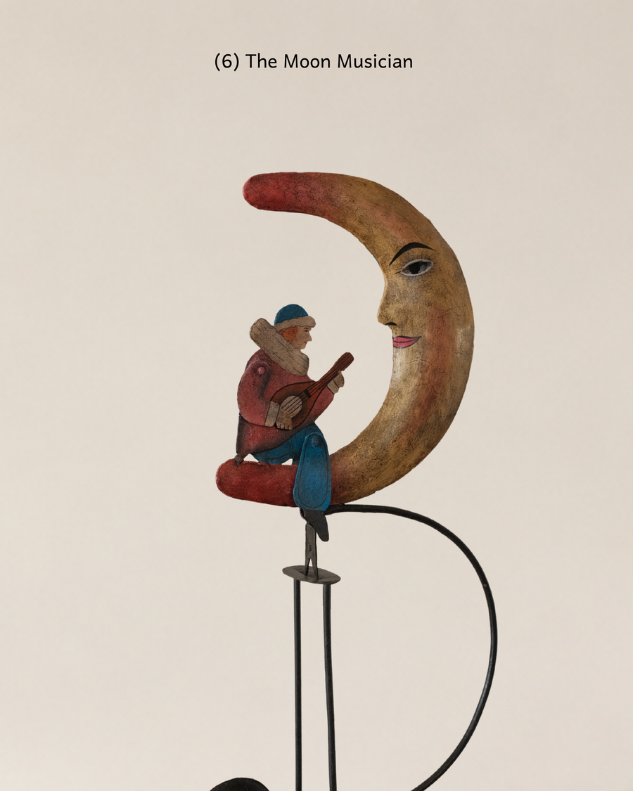 The Moon Musician Vintage Balancing Toy