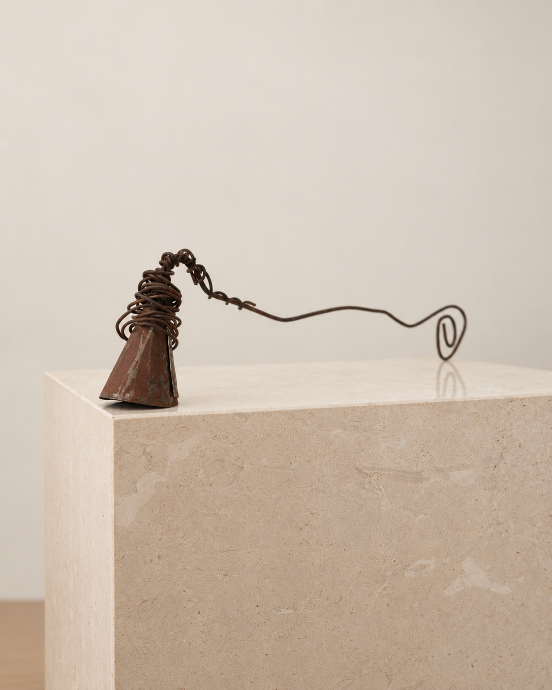 Sculptural Rustic Candle Snuffer