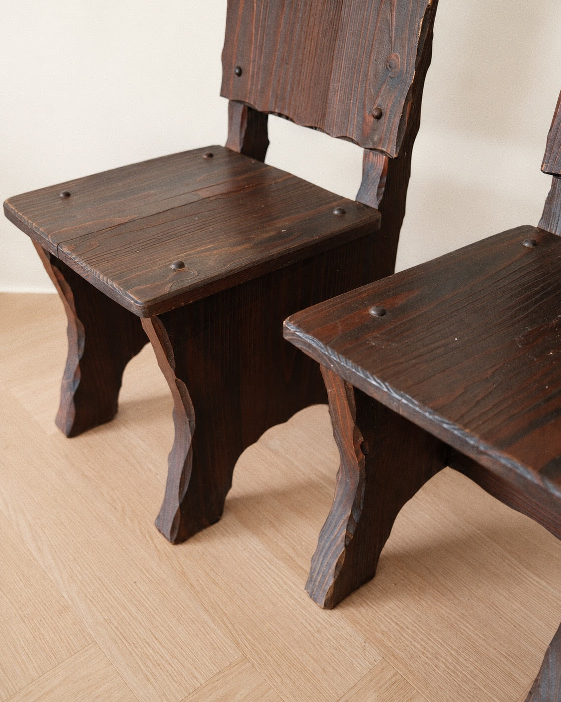 Gothic Timber Chairs