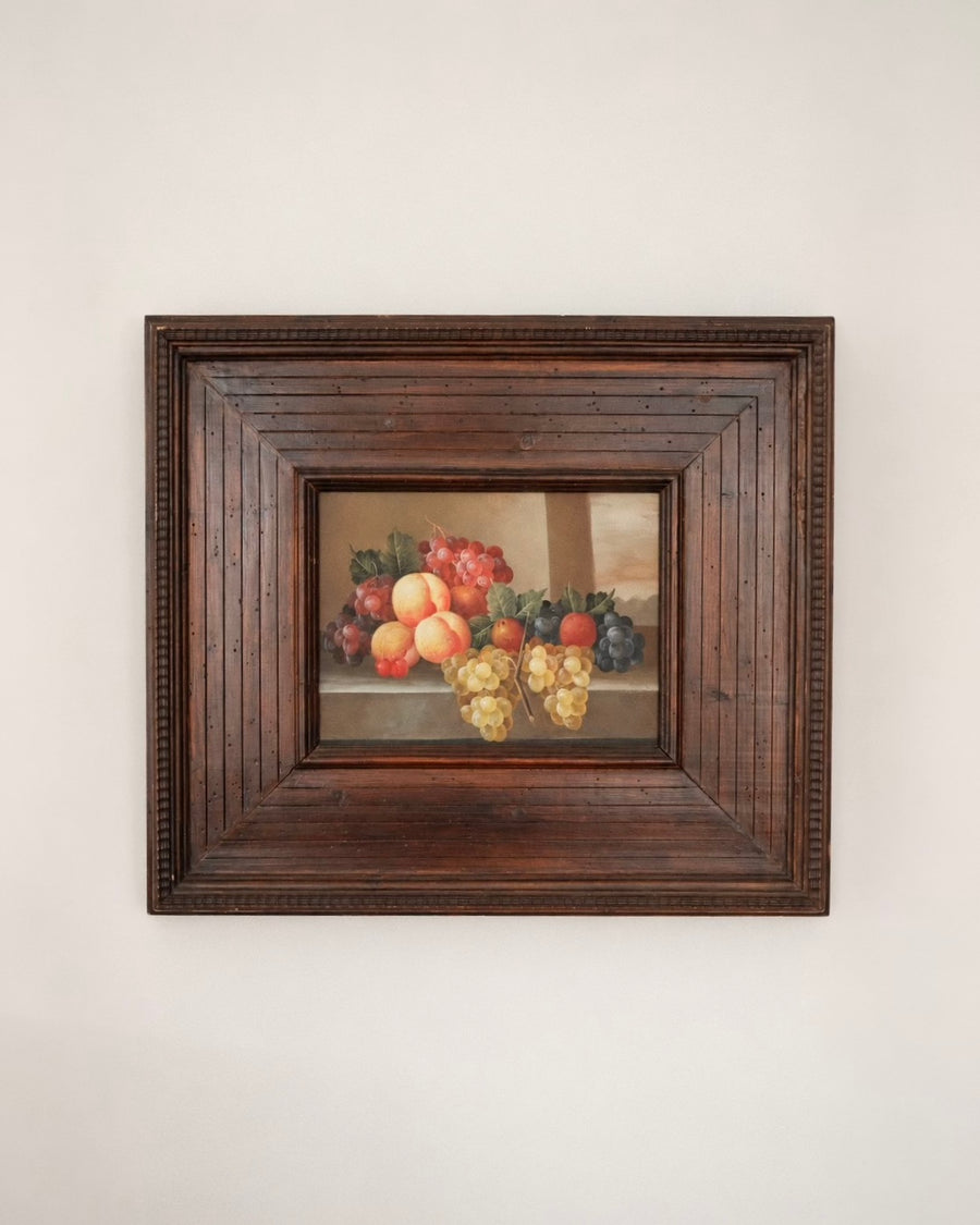 Vintage Framed Fruit Still Life