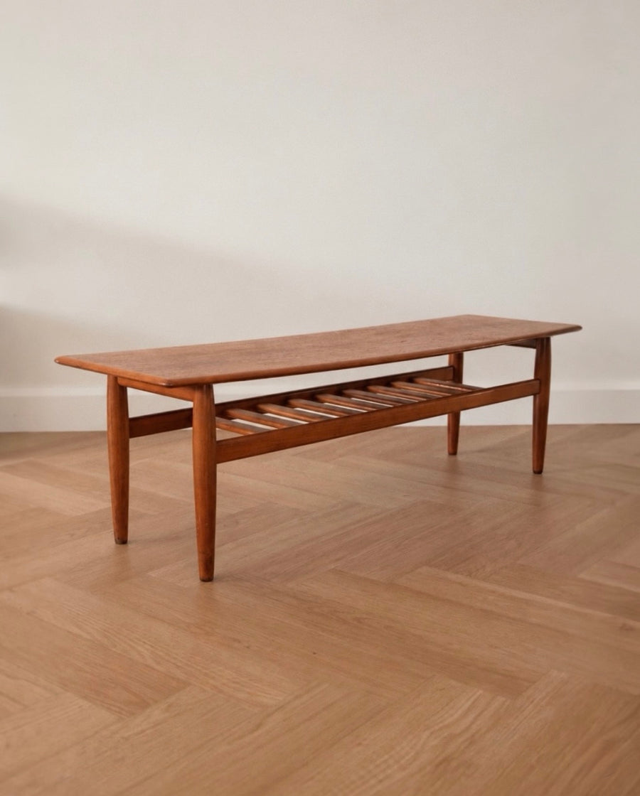 Mid-Century Timber Coffee Table