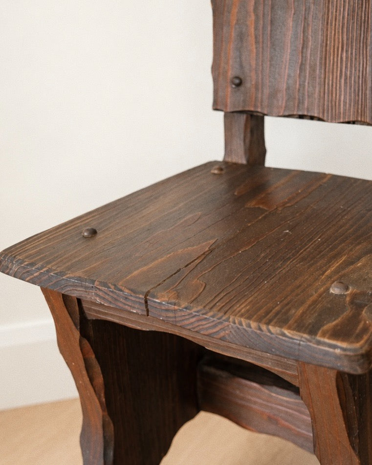 Gothic Timber Chairs