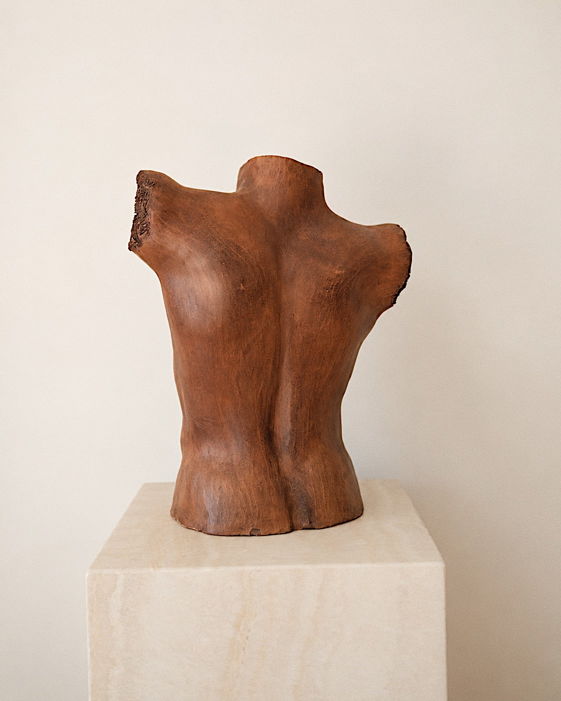 Studio Pottery Torso Sculpture by S. Booth, 1995, Edition 3/6