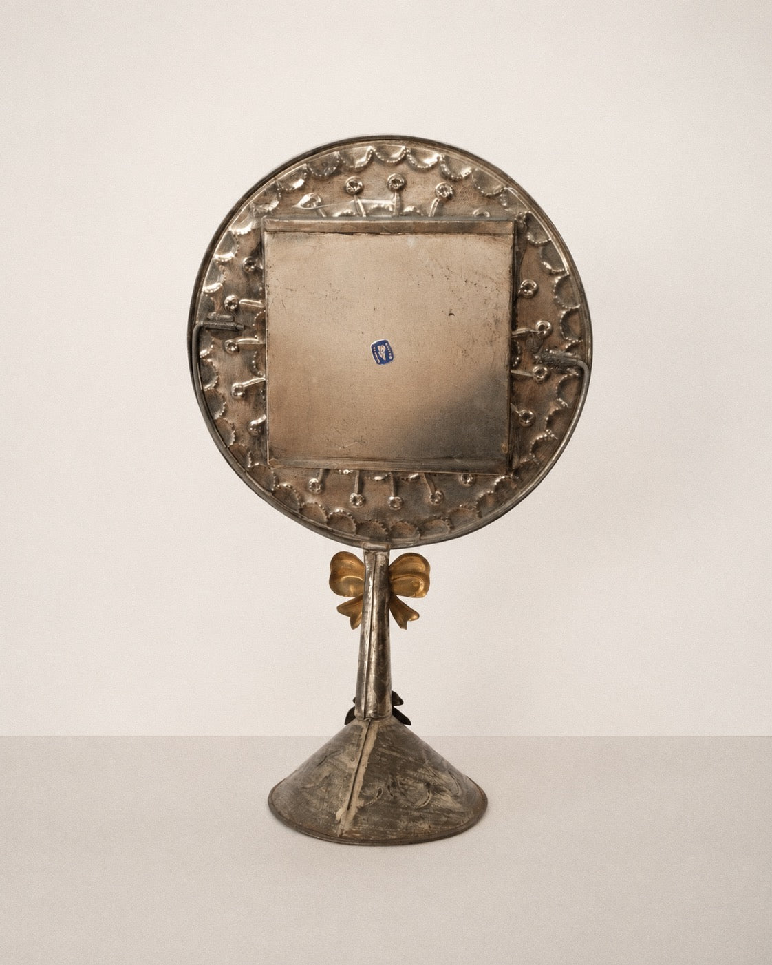 Mexican Hojalata Punched Tin Vanity Mirror