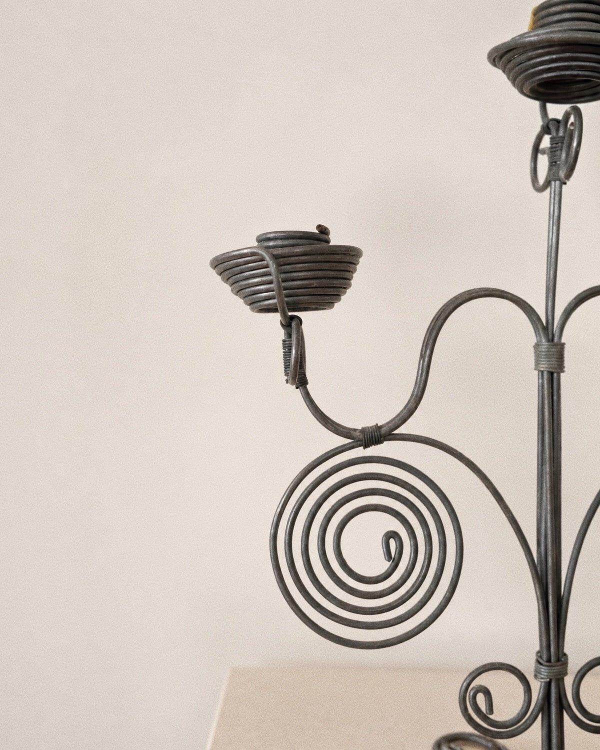 Swirl Candelabra