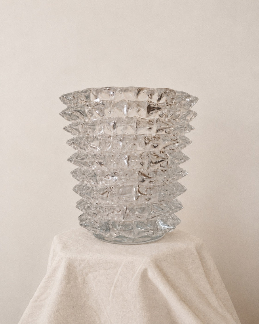 MURANO ROSTRATO-STYLE VASES