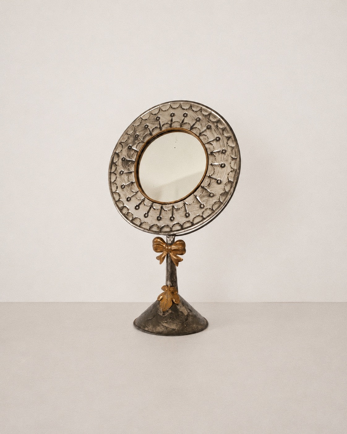 Mexican Hojalata Punched Tin Vanity Mirror