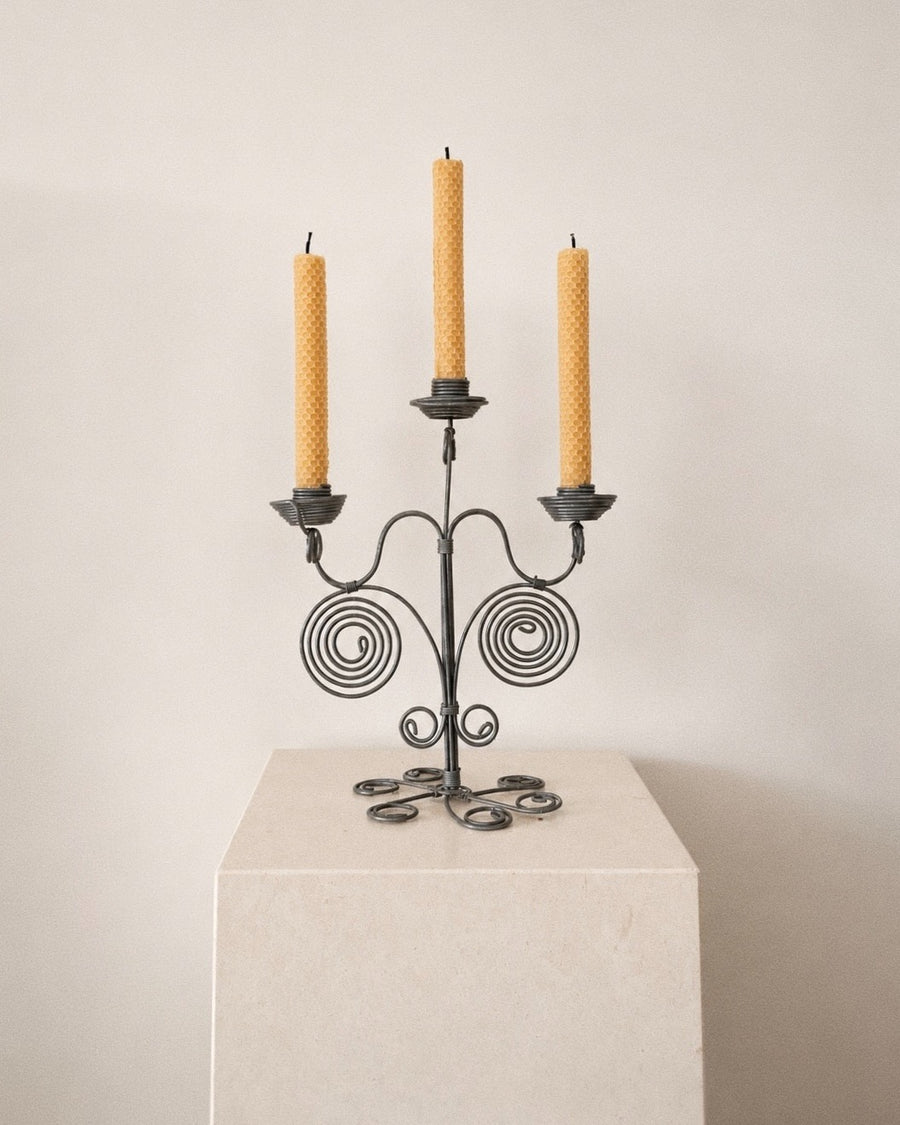 Swirl Candelabra
