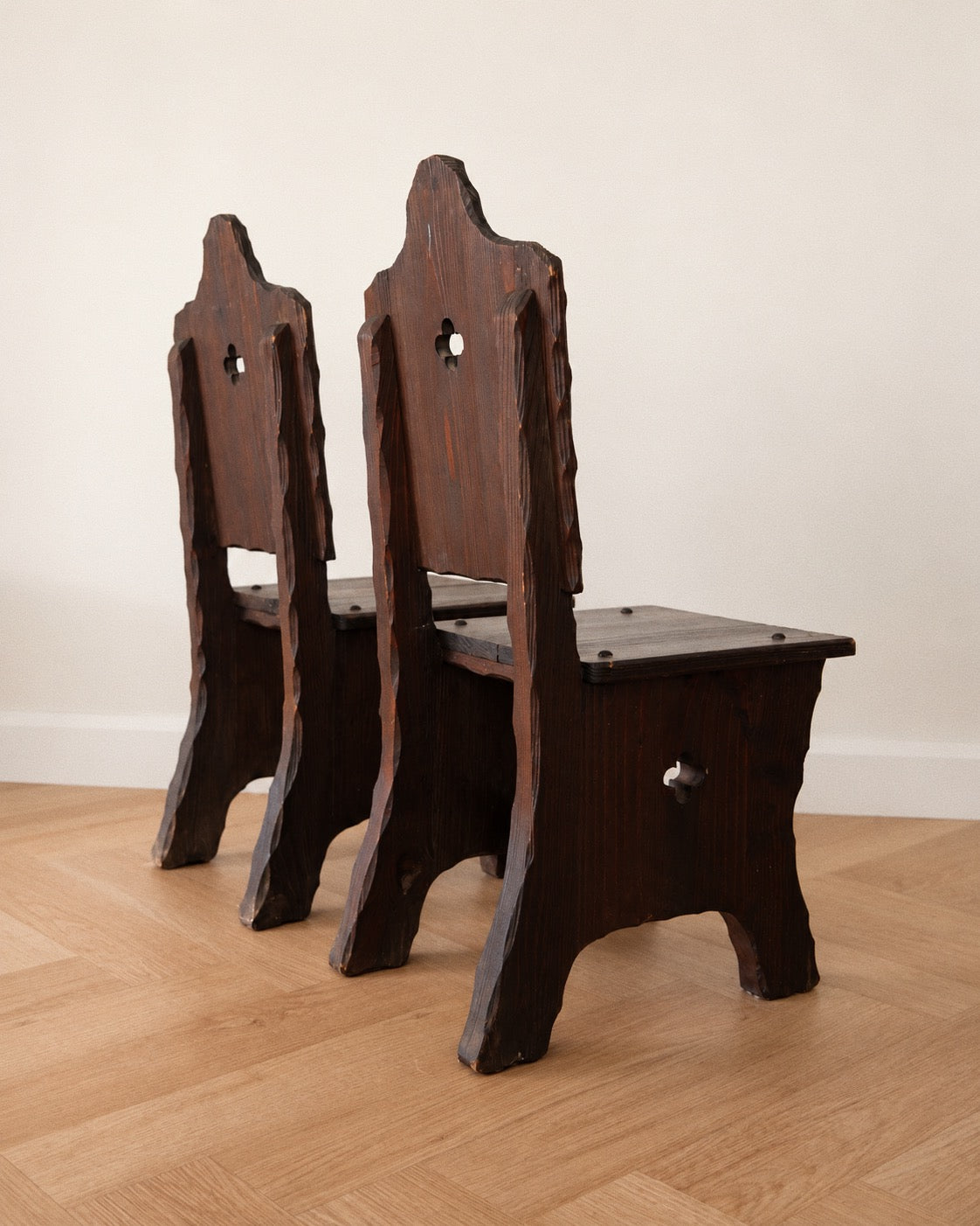 Gothic Timber Chairs